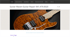 Desktop Screenshot of guitarmaven.net